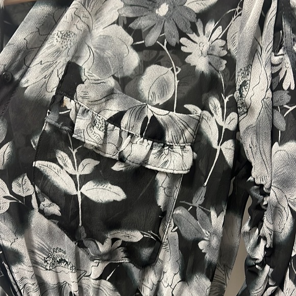 MISA dress - size small black and grey - Picture 3 of 6